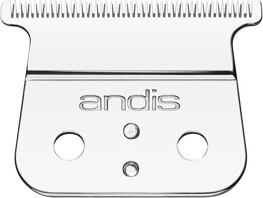 Andis – 04945, Stainless-Steel GTX Deep-Tooth T-Outliner Replacement Blade – for Andis Model GTO, GO, SL, & SLS Trimmers - Close & Sharp Cutting, Zero Gapped, Dependable & Long-Life Blade - Silver