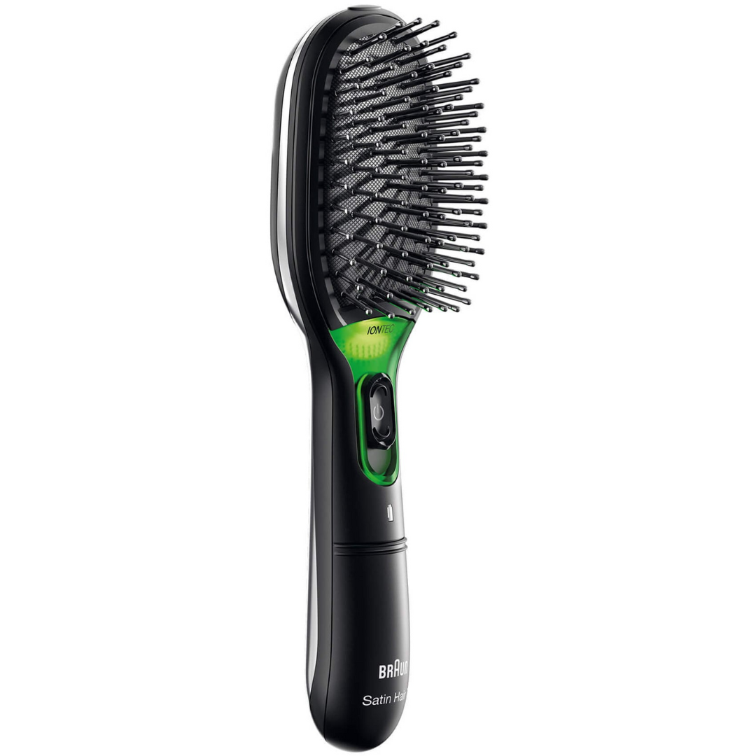 Braun BR710 Satin Hair Brush – IONTEC Technology for Smooth, Shiny Hair
