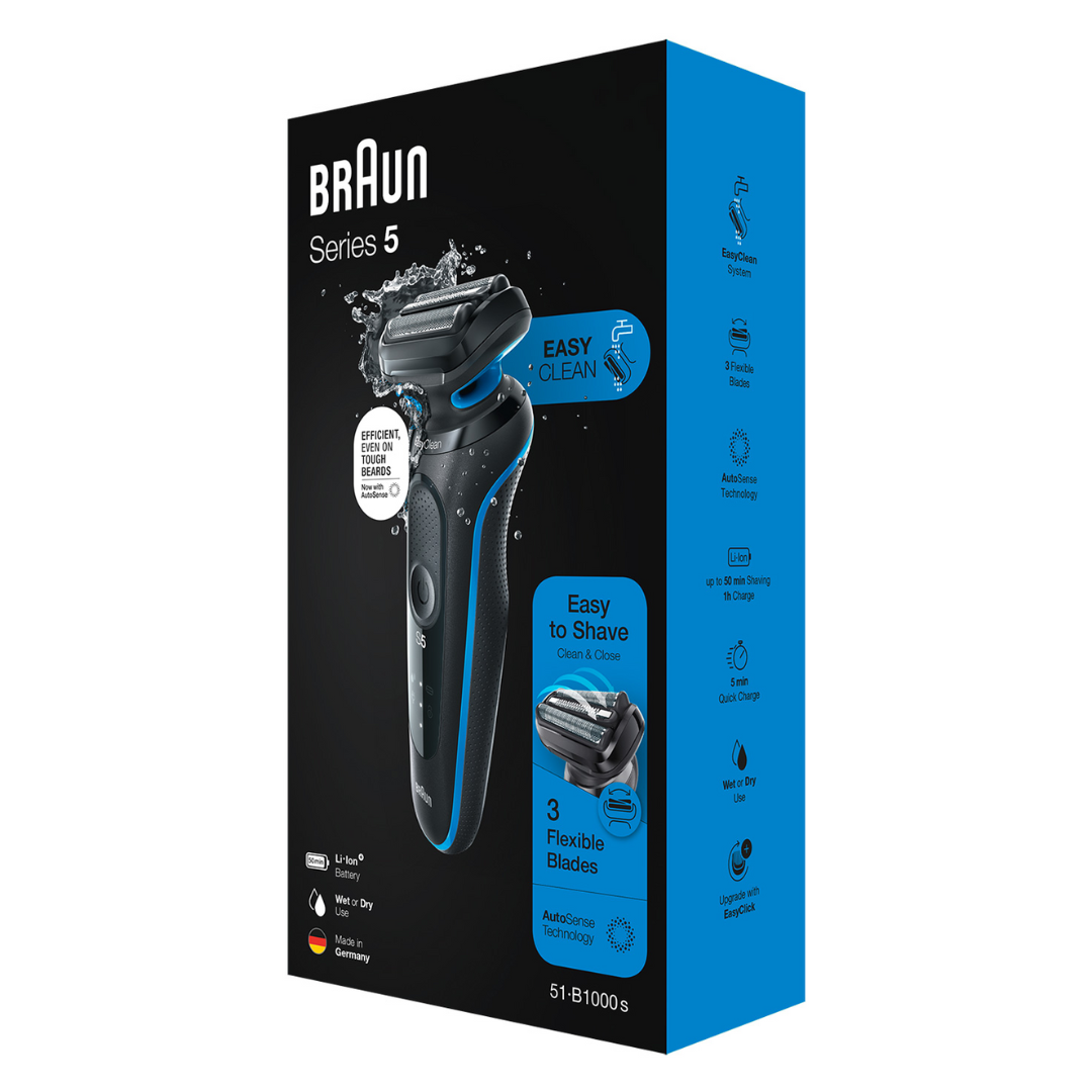 Braun Series 5 51-B1000s Wet & Dry Electric Shaver