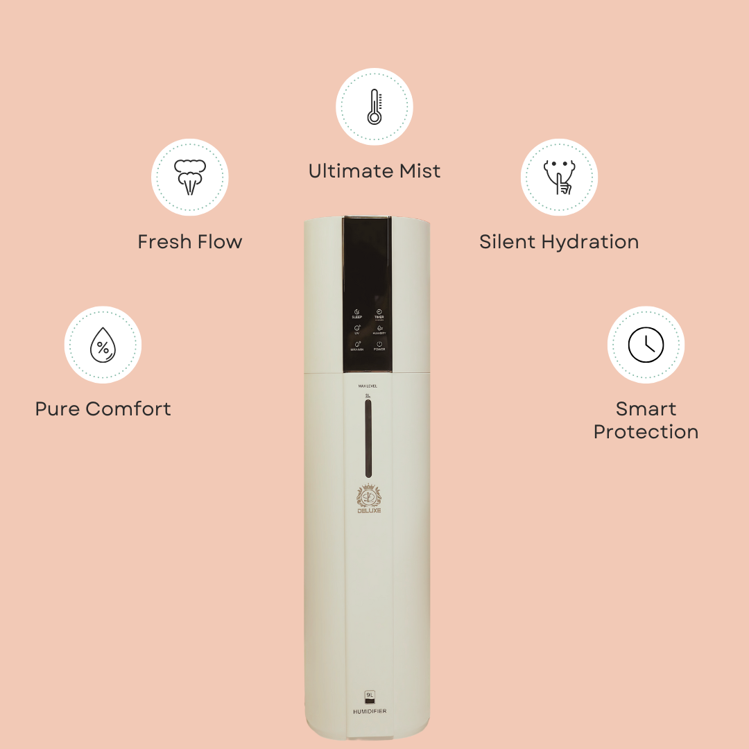 Deluxe 9L Humidifier – Ultimate Comfort & Pure Hydration Deluxe