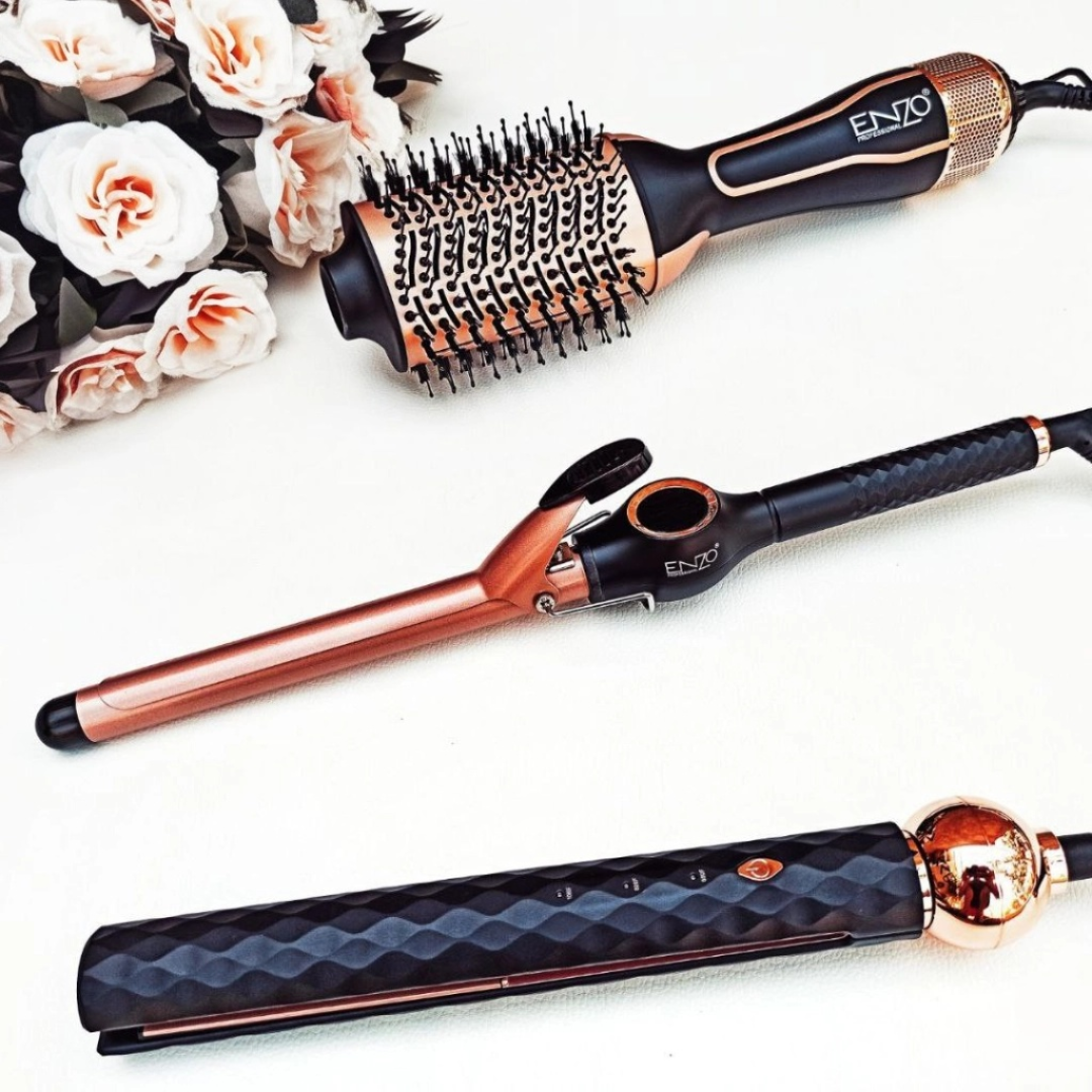 ENZO EN-3311 3-in-1 Hot-Air Styler Gift Pack ENZO Professional