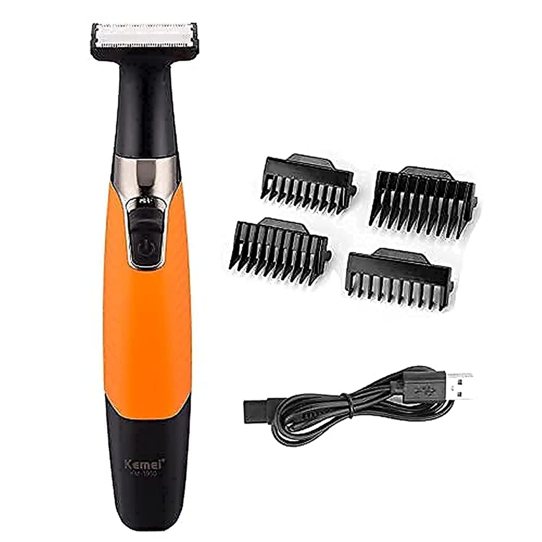 Kemei KM-1910 Professional Cordless Beard & Facial Trimmer