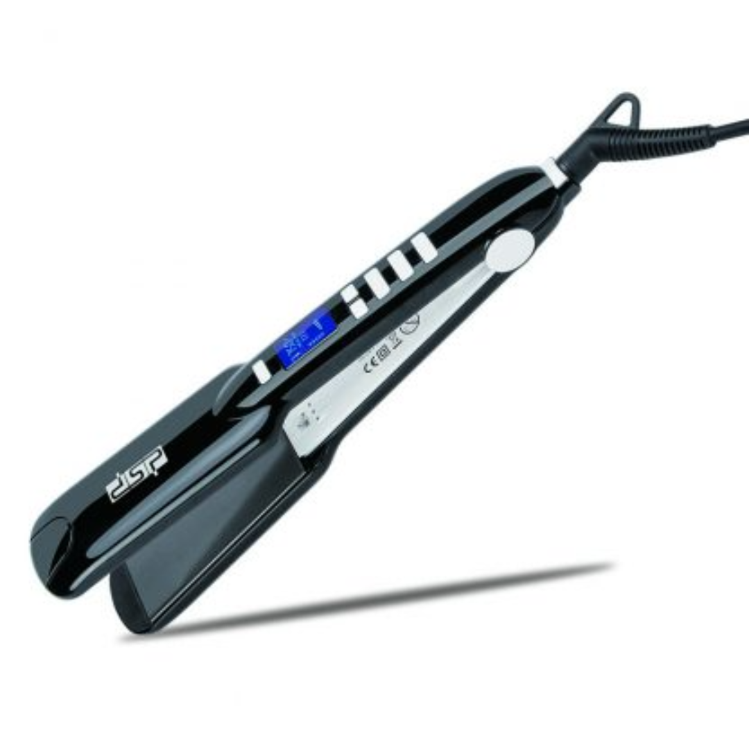 D.S.P 10017 Hair Straightener – Professional Ceramic Flat Iron with Adjustable Temperature for All Hair Types