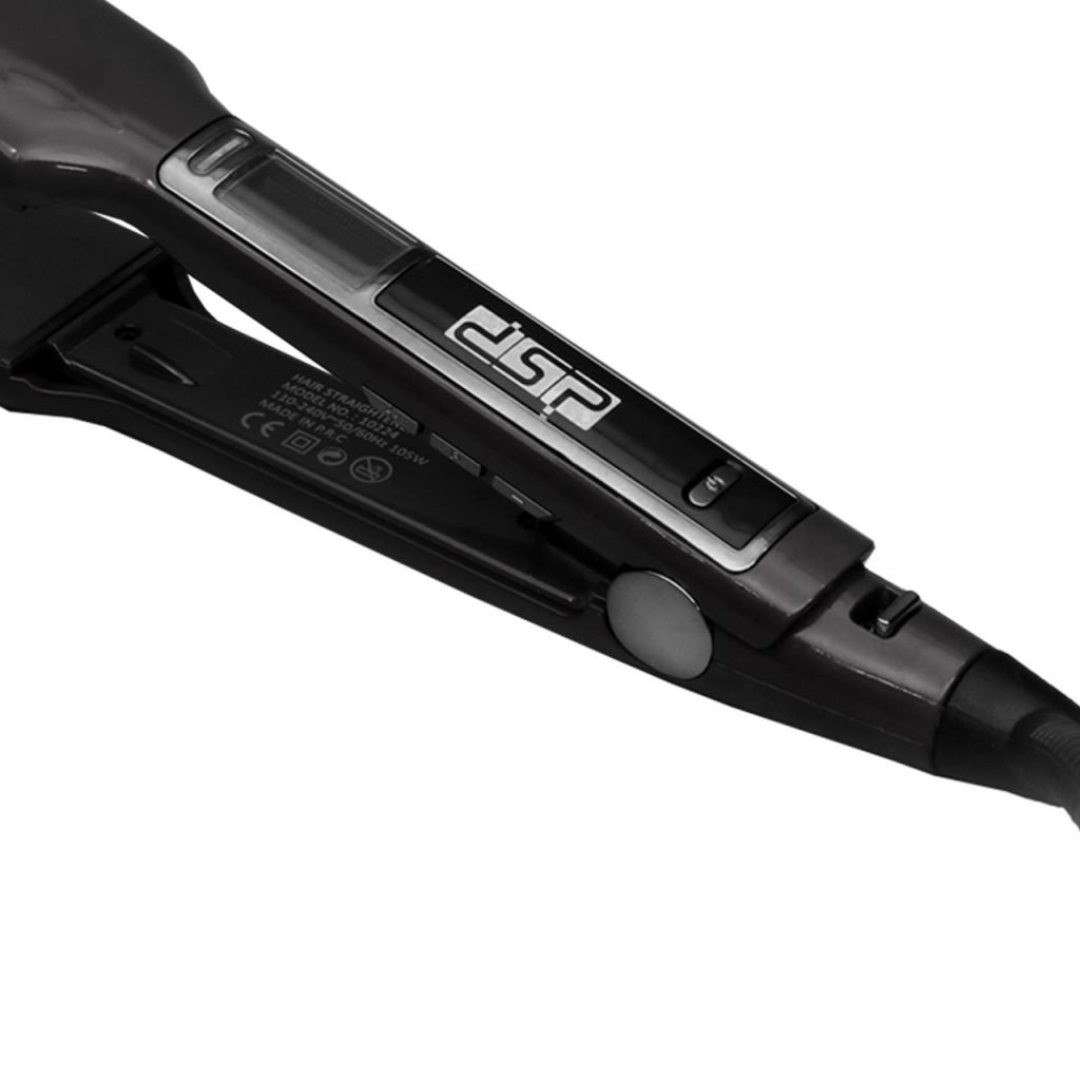 D.S.P 10224 Hair Straightener – Professional Ceramic Flat Iron with Adjustable Temperature Control