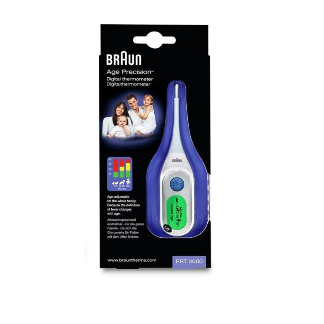 Braun PRT2000 Digital Thermometer with Age Precision Technology