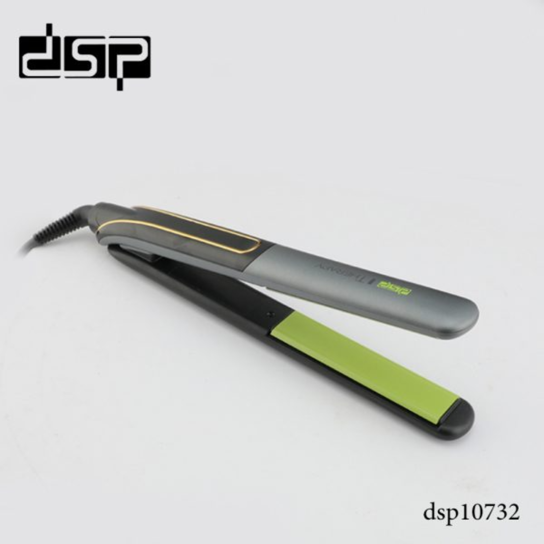 D.S.P 10732 Hair Straightener – Ceramic Flat Iron with Adjustable Temperature & Fast Heating