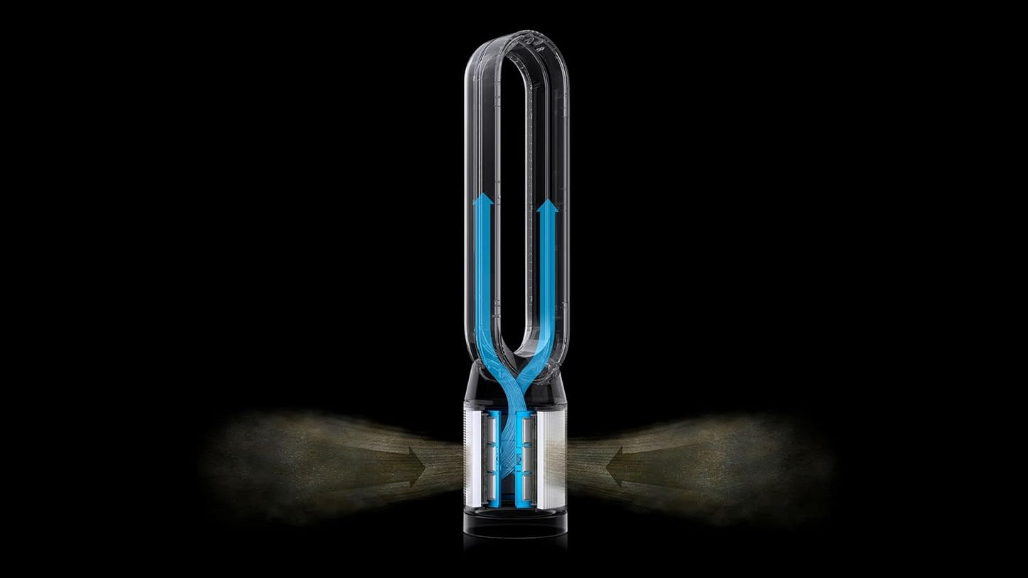 Dyson Purifier Cool™ Formaldehyde TP09 purifying fan (White/Gold) Air Purifier and Fan | 2 year Dyson warranty | 369914-01