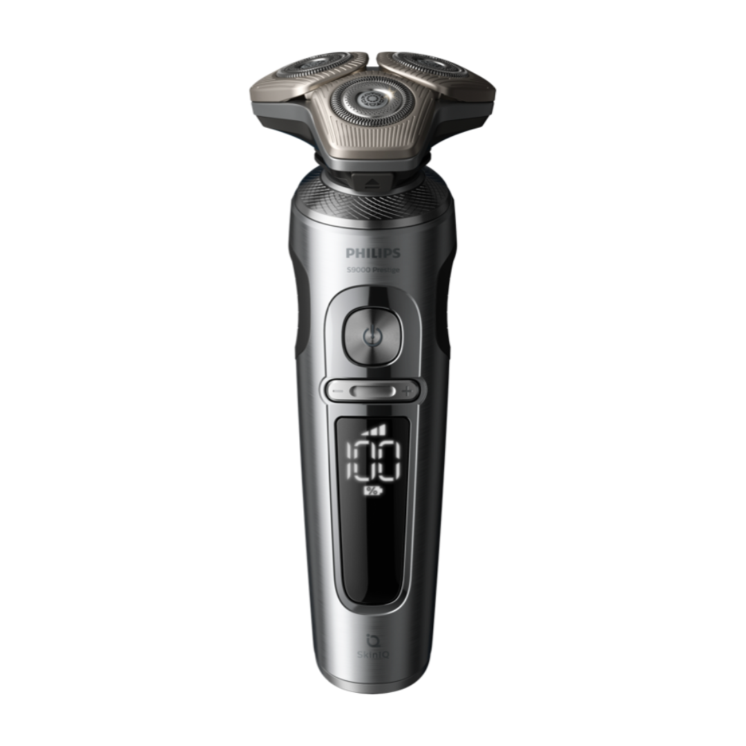 Philips SP9871/22 S9000 Prestige Wet & Dry Electric Shaver – SkinIQ Technology, Qi Charging