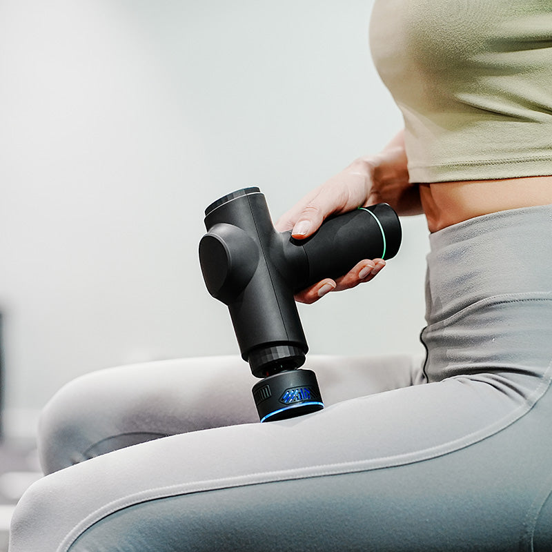 Heat and Cold Muscle Massage Gun – Deep Tissue Therapy with Adjustable Temperature Levels Afaq Al Naseem LLC.