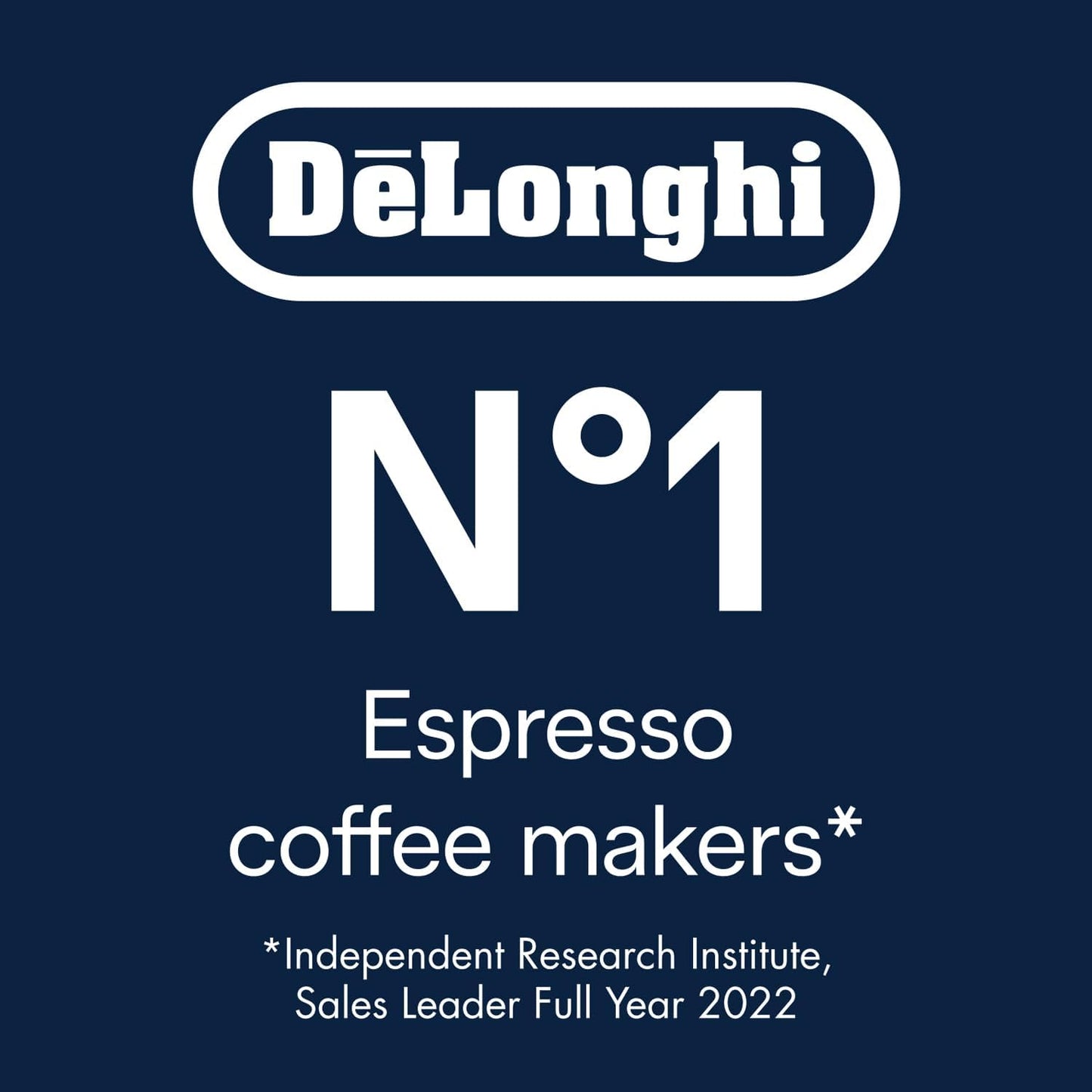 De'Longhi Fully Automatic Coffee Machine MAGNIFICA START Bean to Cup Espresso Machine, 6+ Functions for Espresso, Americano, Cappuccino, Latte, Macchiato & More Recipes ECAM220.60.B (Made in Europe)