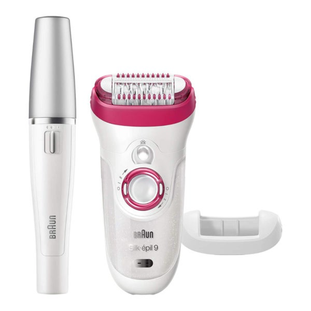 Braun Silk-épil 9 SE9538 Wet & Dry Epilator – Bonus Edition with 3 Extras