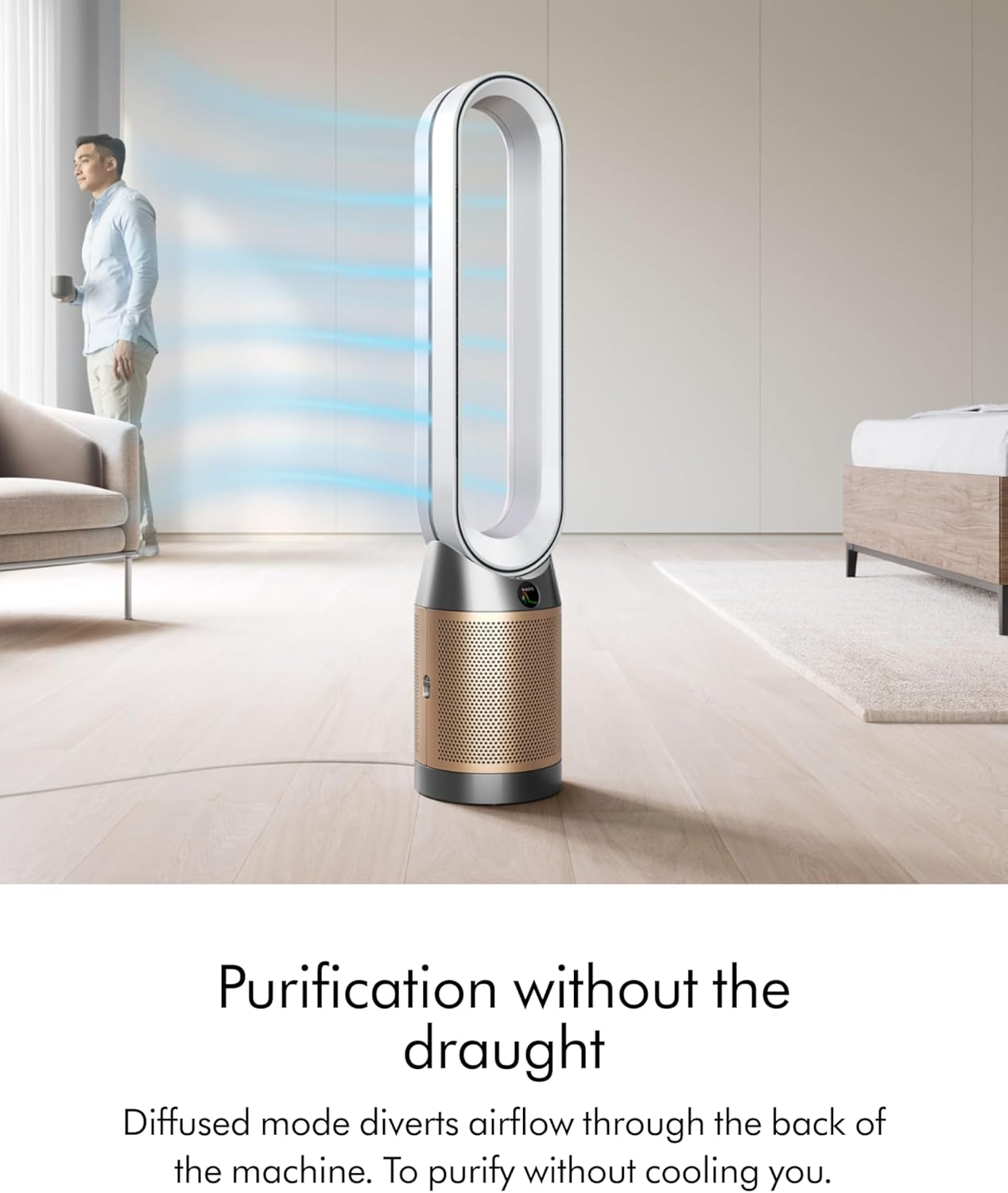 Purifier Cool PC2 De-NOx (White/Gold)