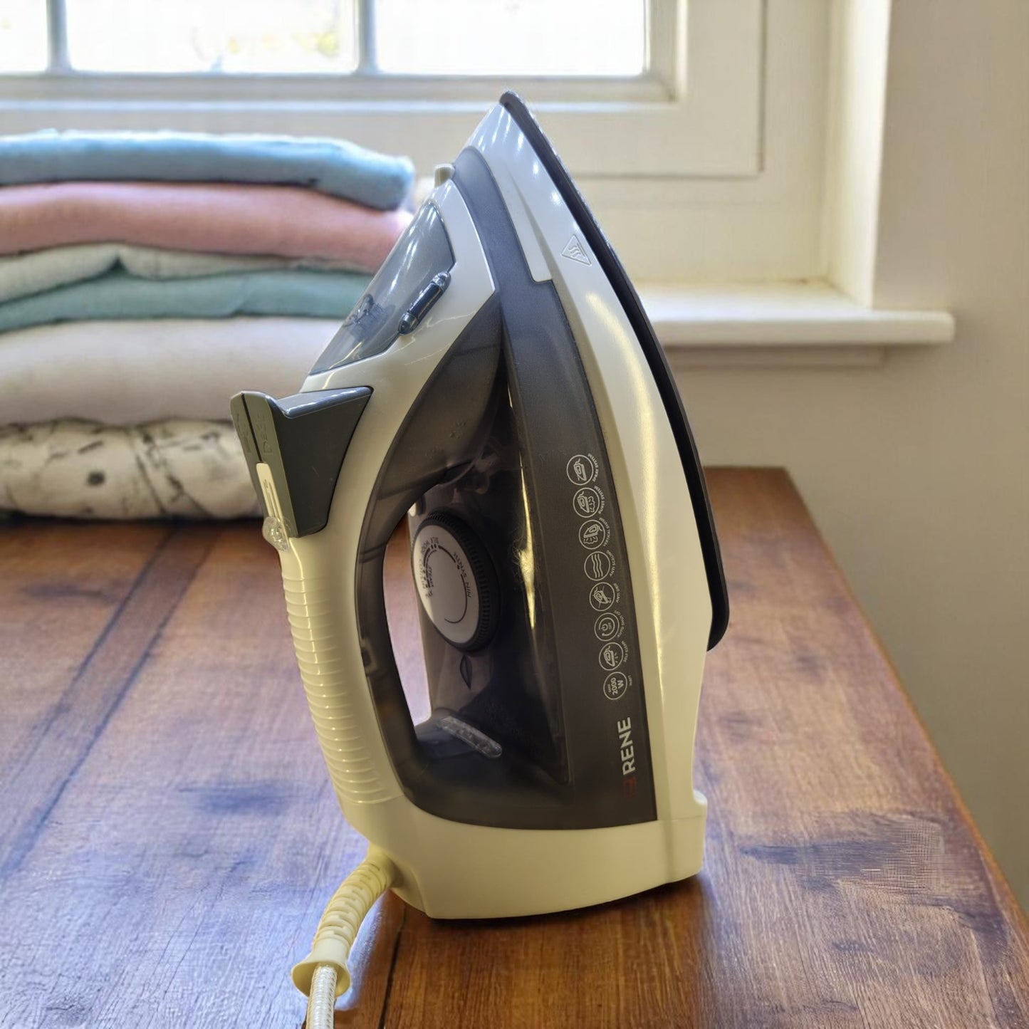 Rene RSI-1722 professional steam iron front view