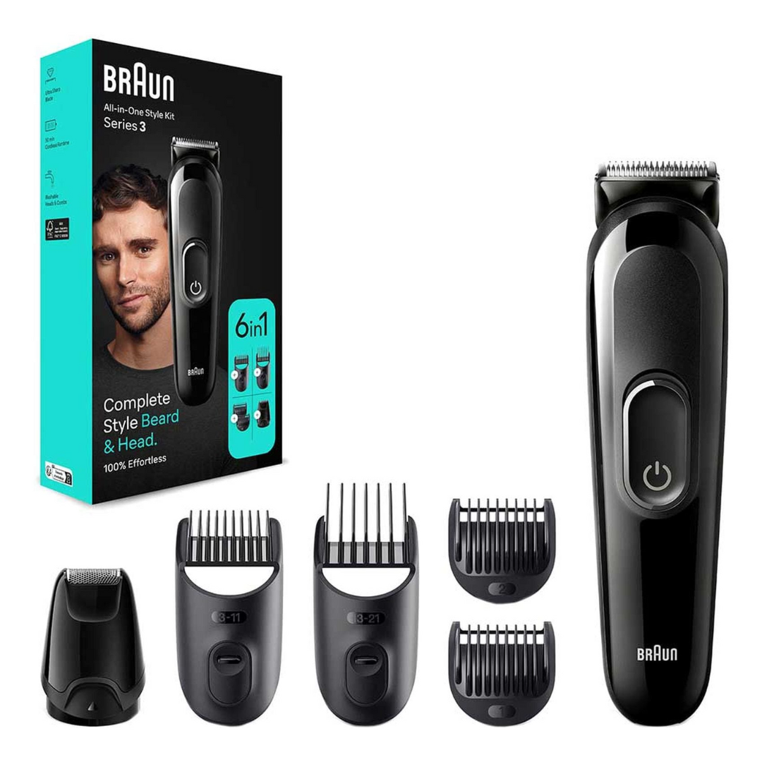 Braun MGK3410 All-in-One Trimmer with attachments