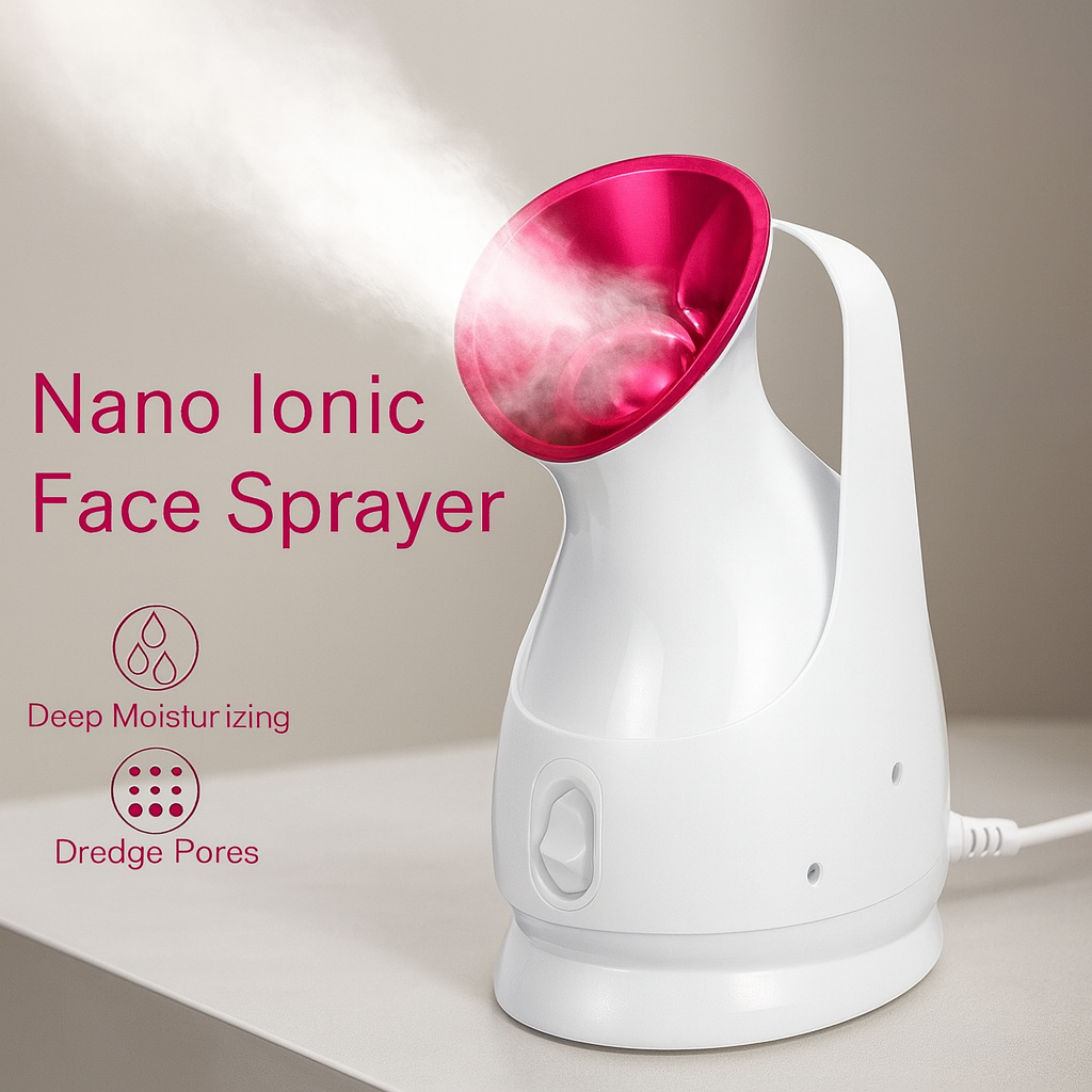 Milinda Facial Ionic Steamer – Nano Ionic Steam Device for Hydration and Pore Care