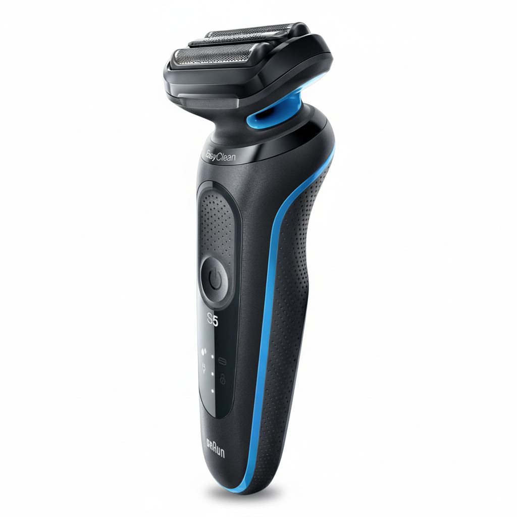 Braun Series 5 51-B1000s Wet and Dry Electric Shaver with Flexible Blades and EasyClean System