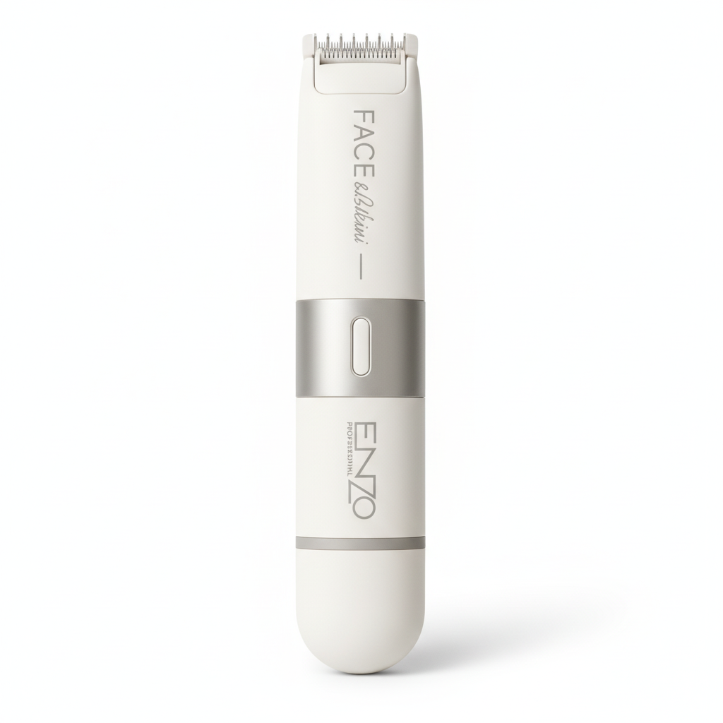 Enzo Professional EN-1401 Mini Hair Remover – Quick & Gentle Facial Hair Removal with Smart Light Technology