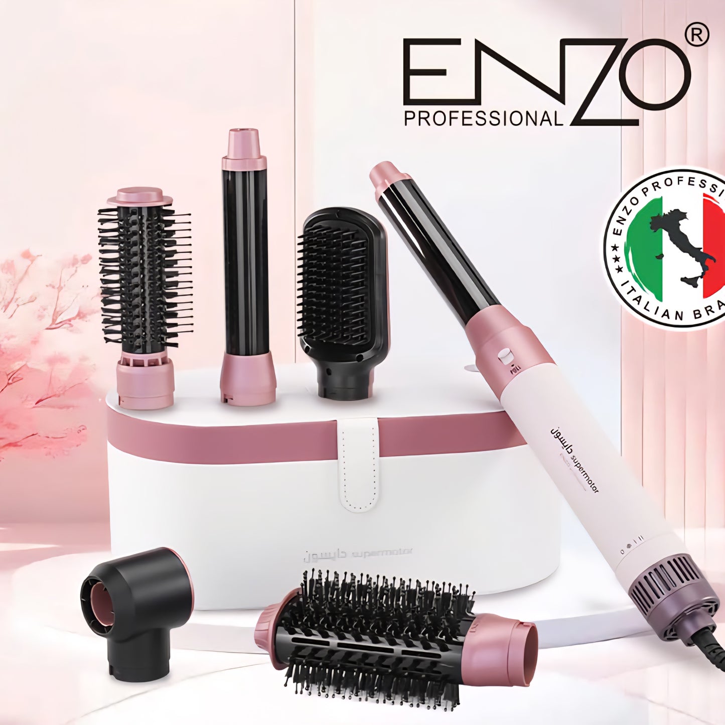 ENZO EN-4133 Dyson 6-in-1 Electric Styling AirWrap Hair Styler