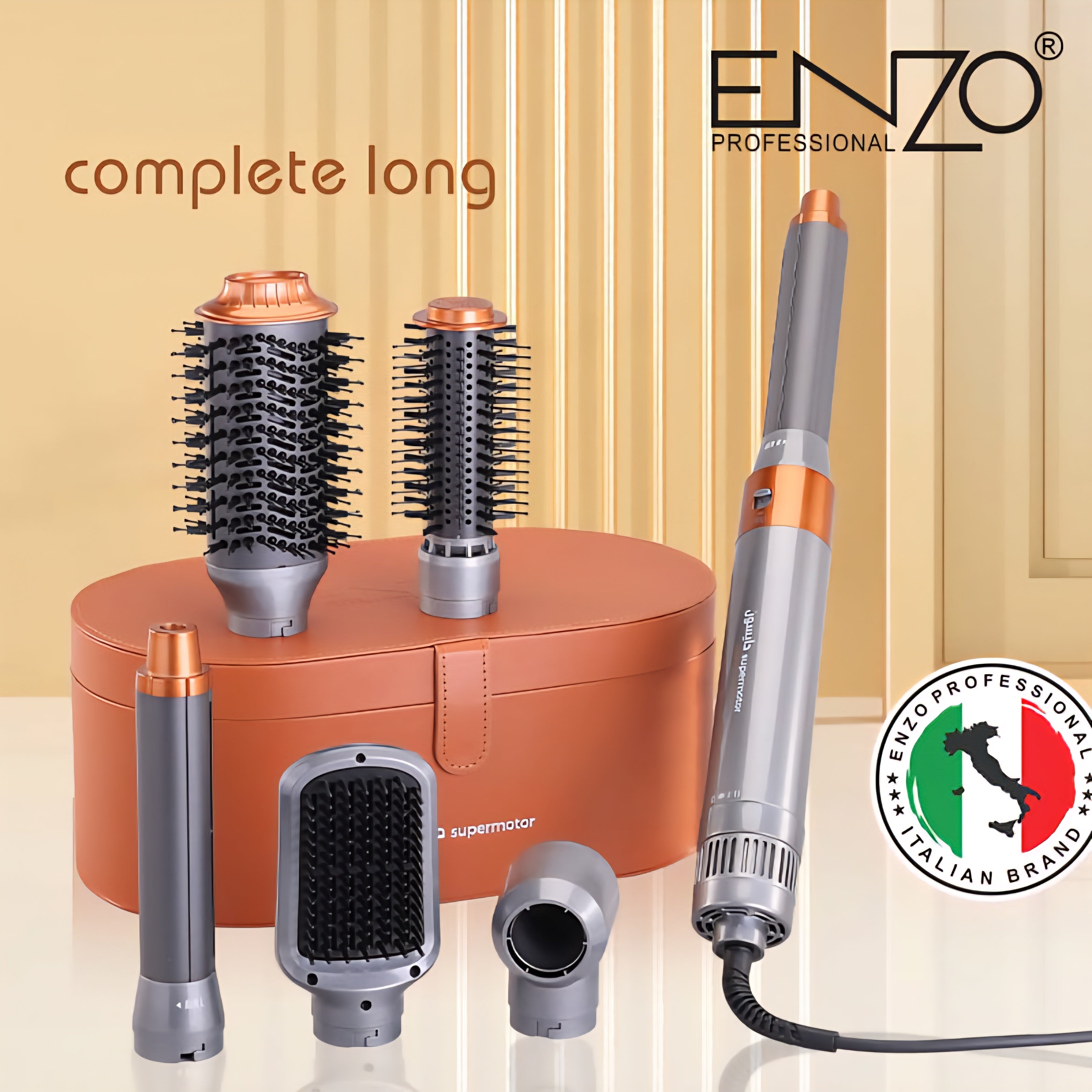 ENZO EN-4133 Dyson 6-in-1 Electric Styling AirWrap Hair Styler