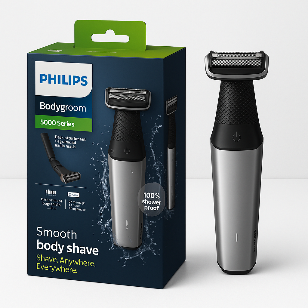 Philips BG5021 – Body Groomer with Skin Comfort System for Full Body Grooming