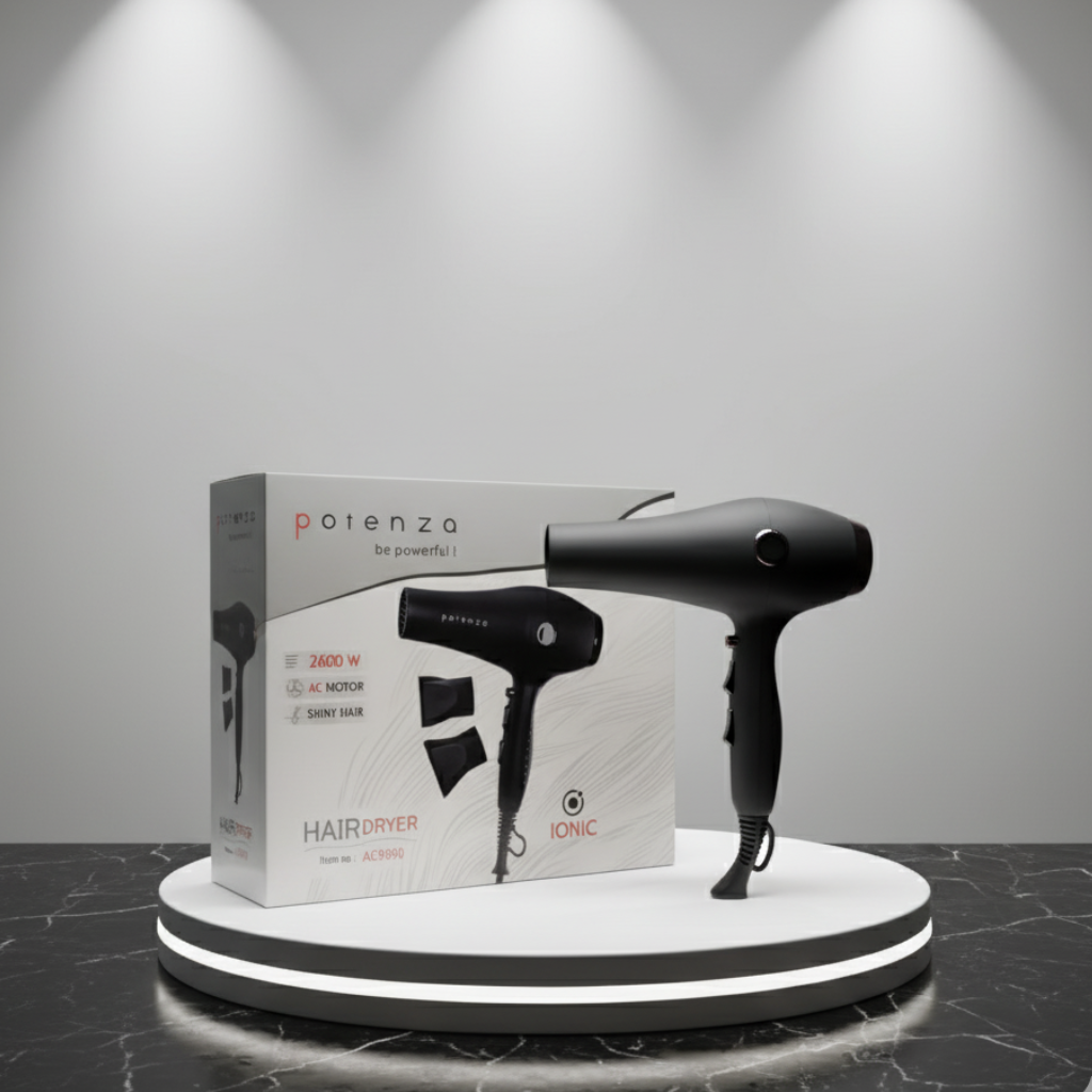 Potenza AC9890 Professional Hair Dryer