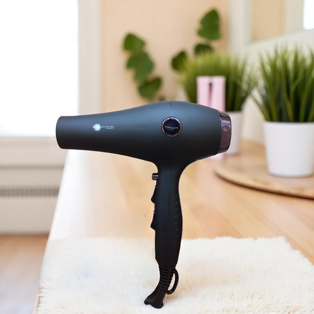 Potenza AC9890 Professional Hair Dryer – 2600W Ionic Blow Dryer with AC Motor