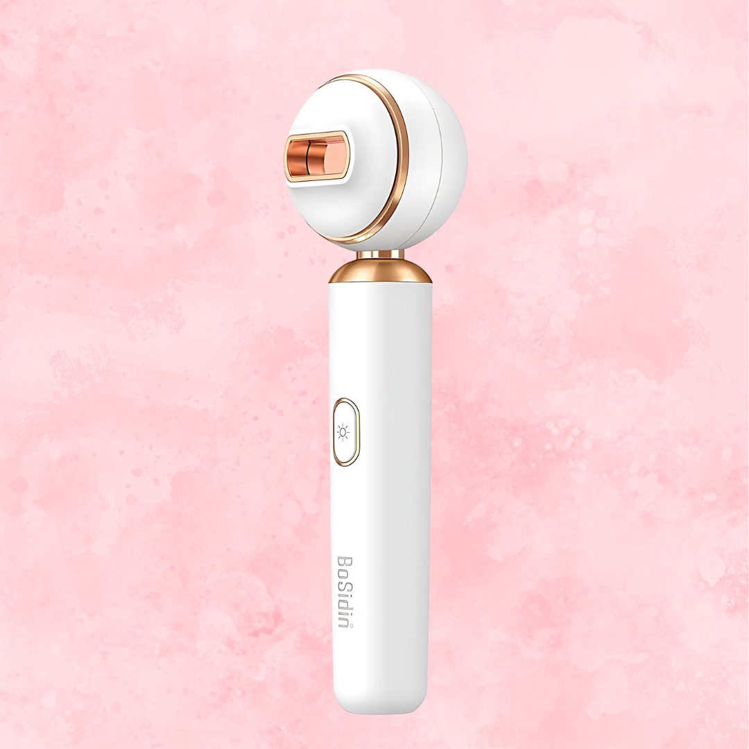 BoSidin D-1185 White IPL Hair Removal Device for Painless Hair Reduction