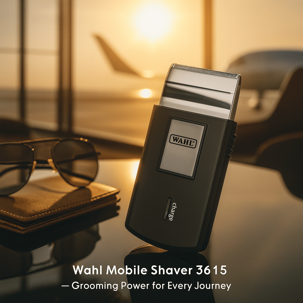 Wahl Mobile Shaver 3615-0471 – Compact Cordless Travel Shaver