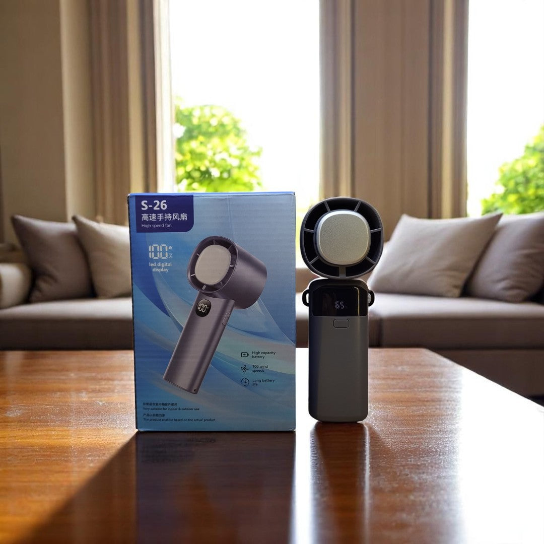 S-26 high-speed portable cooling fan standing