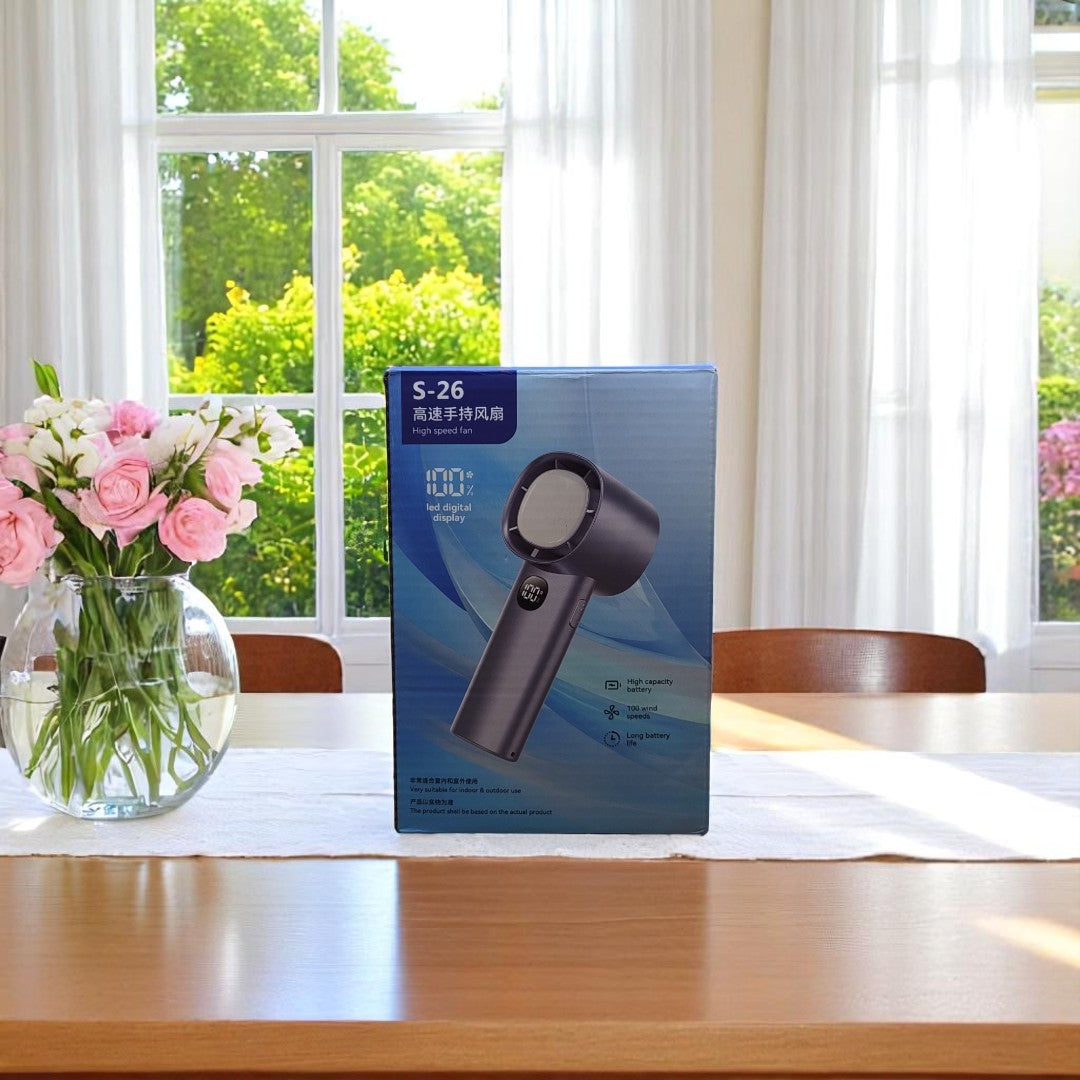 S-26 high-speed portable cooling fan standing
