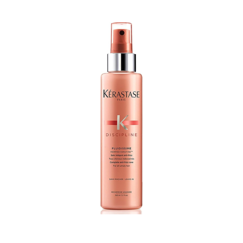 Kérastase Discipline Fluidissime Anti Frizz Spray and Blow Dry Heat Protectant for Frizzy, Unruly Hair 150ml