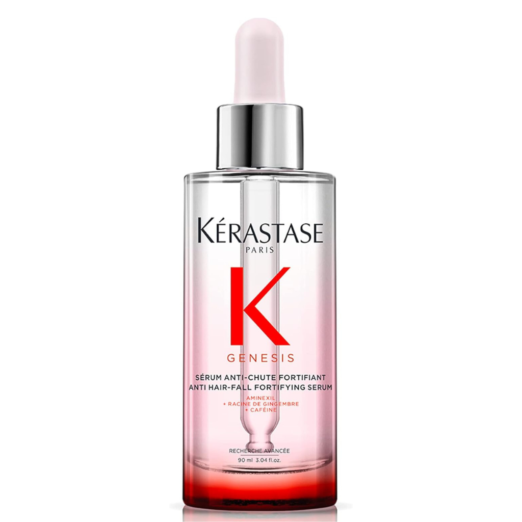 Kérastase Genesis Hair Serum, Nourishing & Fortifying Leave-In Conditioner, For Weakened Hair, With Ginger Root & Edelweiss Flower, Sérum Anti-Chute Fortifiant, 90ml
