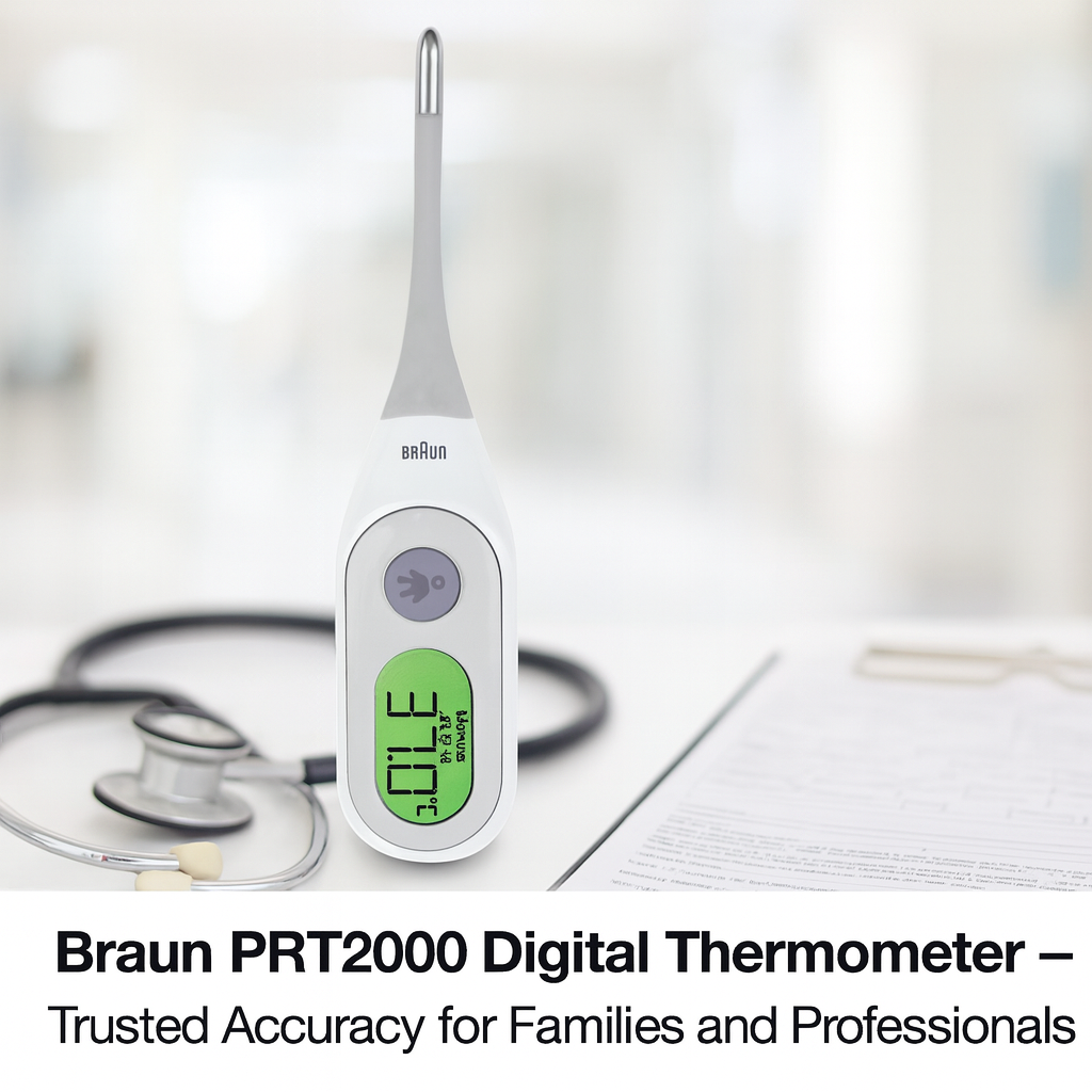 Braun PRT2000 Digital Thermometer with Age Precision Technology