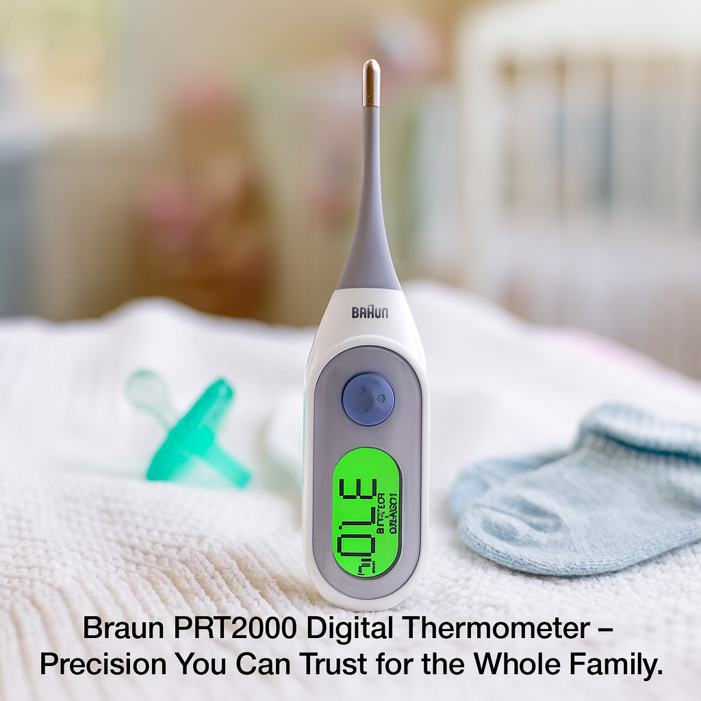 Braun PRT2000 Digital Thermometer with Age Precision Technology