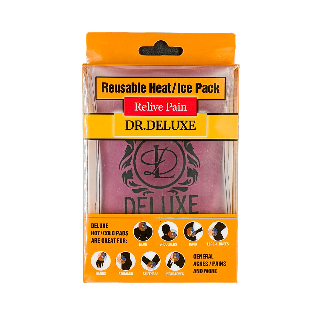 Reusable heat and ice pack with click-to-activate technology
