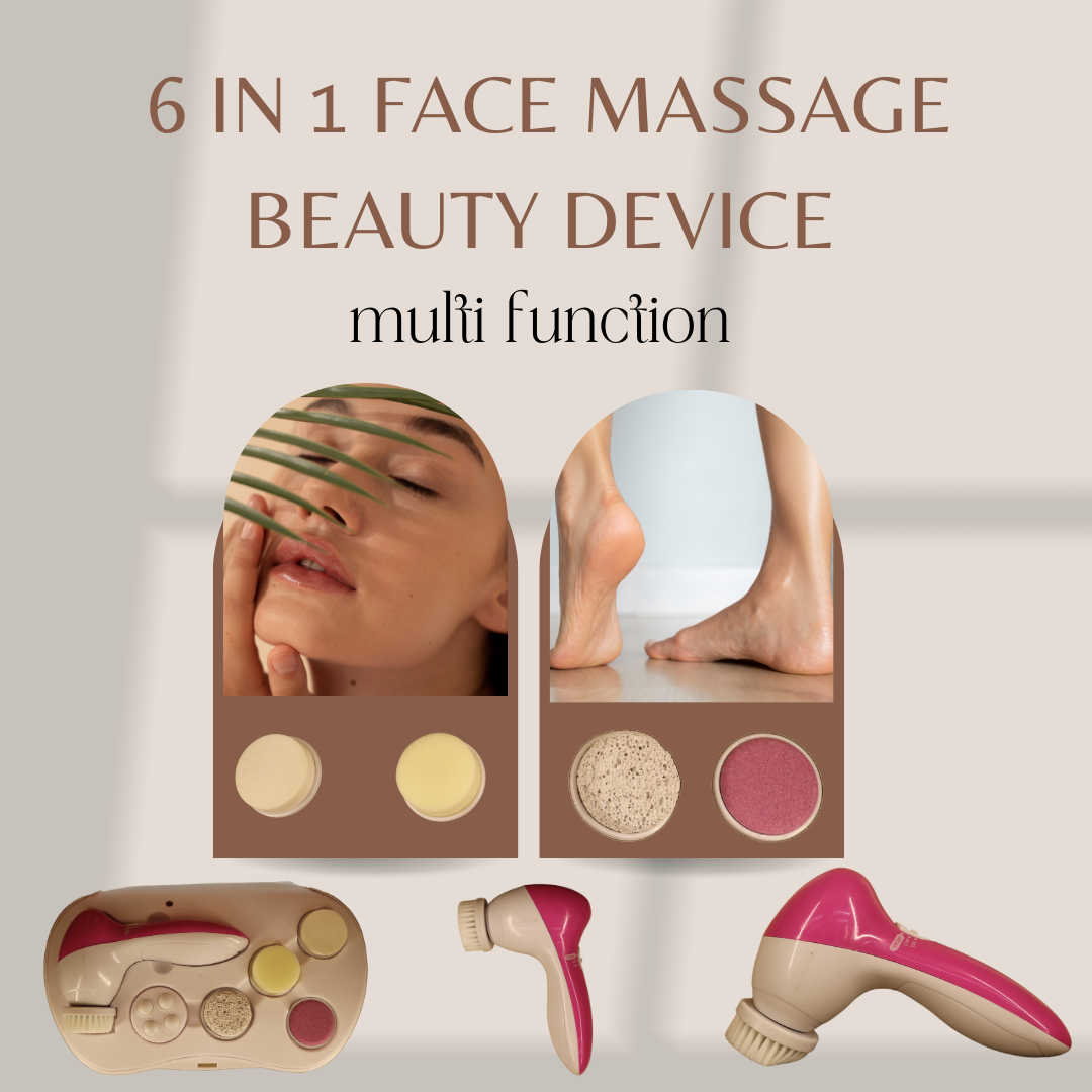 6-in-1 Face Massage Beauty Device