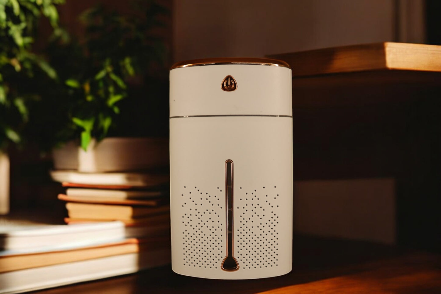 A modern heavy fog humidifier with low noise operation and water replenishment system