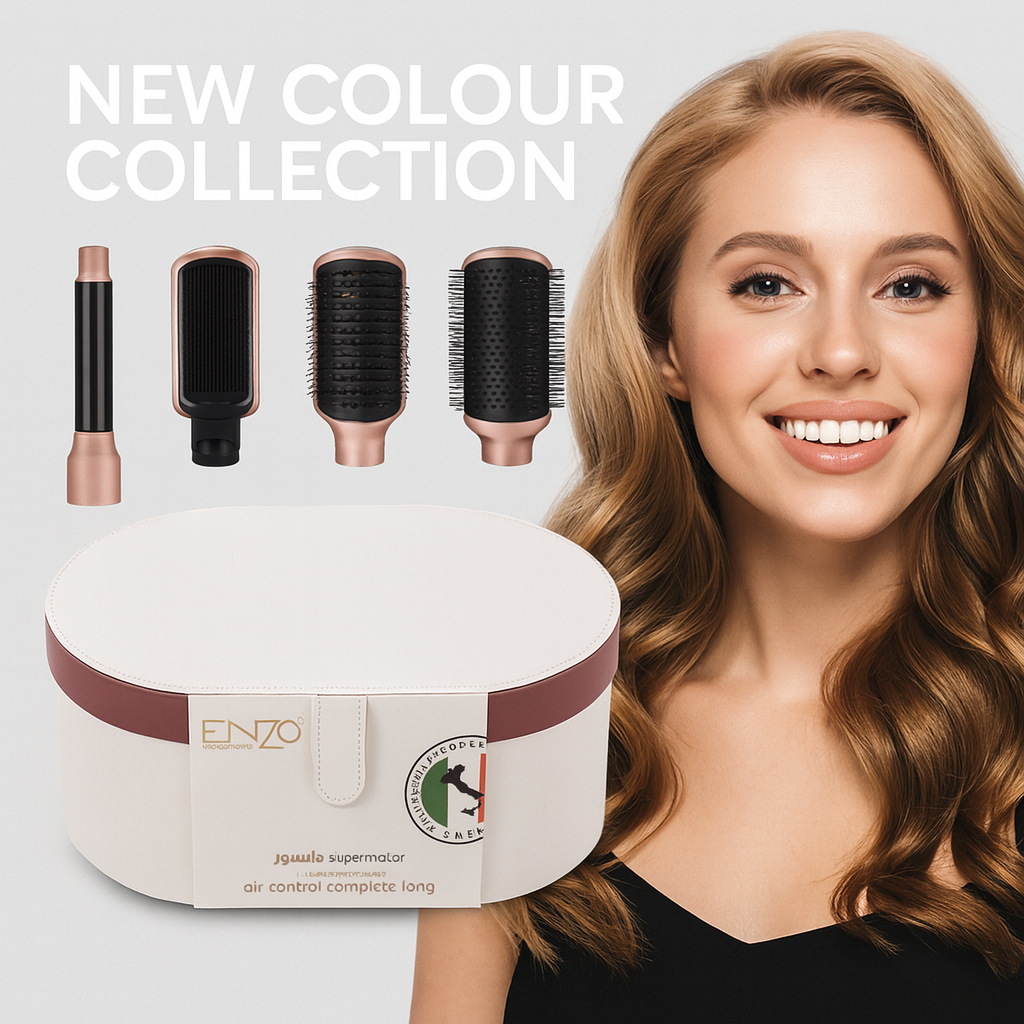 ENZO EN-4133 Dyson 6-in-1 Electric Styling AirWrap Hair Styler