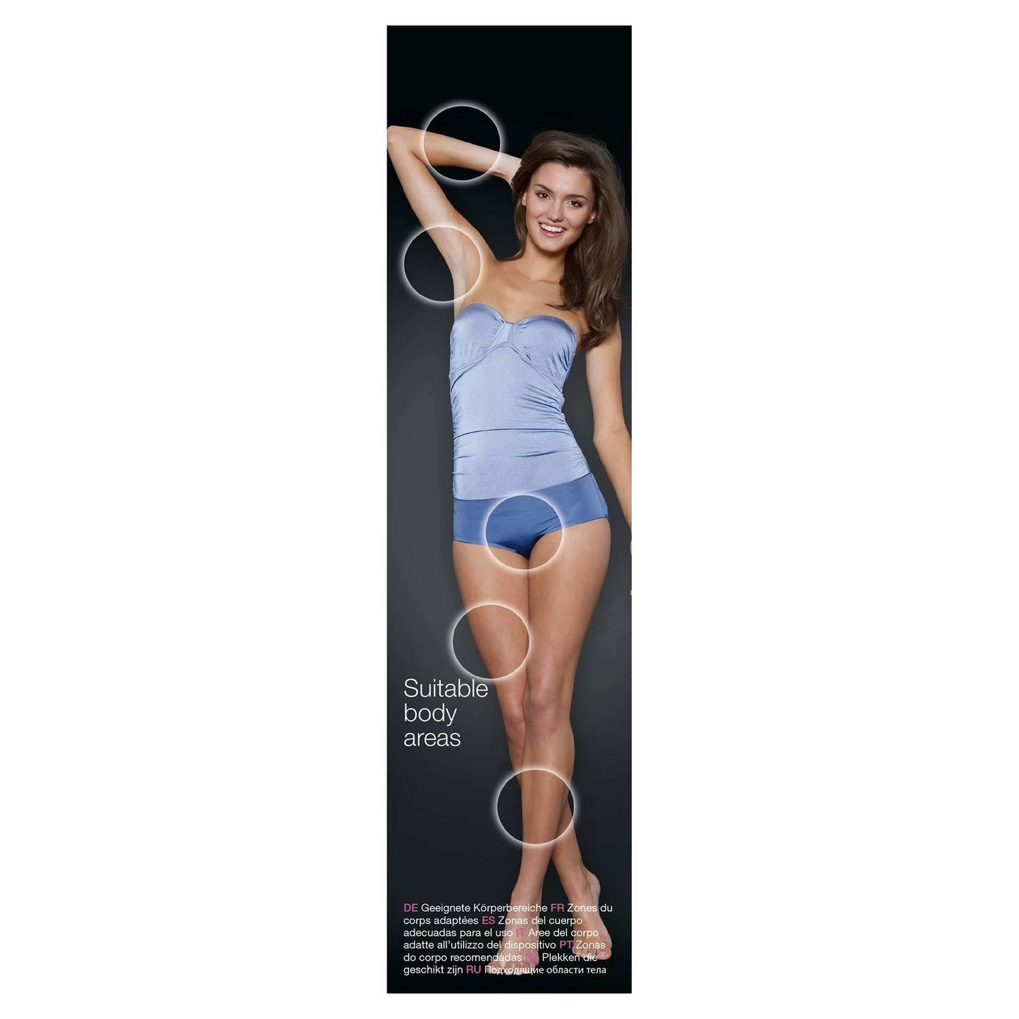 Braun Silk-épil 5-160 Lady Shaver – 3-in-1 Cordless Wet & Dry Electric Shaver, Trimmer & Exfoliation System (Blue/White)