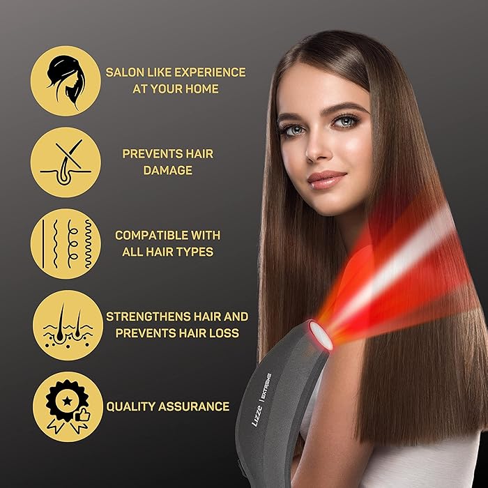 Lizze Photon Extreme Infrared Hair Treatment Device for Professional Use