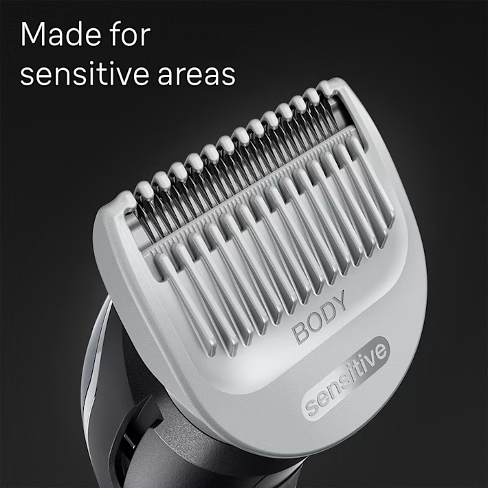 Braun Body Groomer BG5360 – Full Body Grooming with SkinShield Technology, Waterproof, 100-Min Runtime, 4 Tools