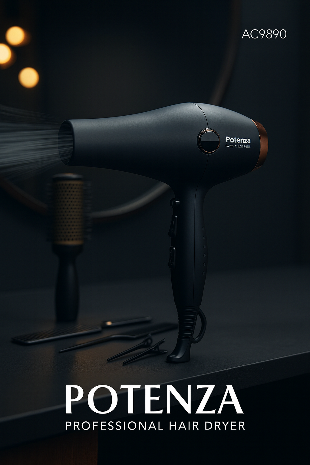 Potenza AC9890 Professional Hair Dryer