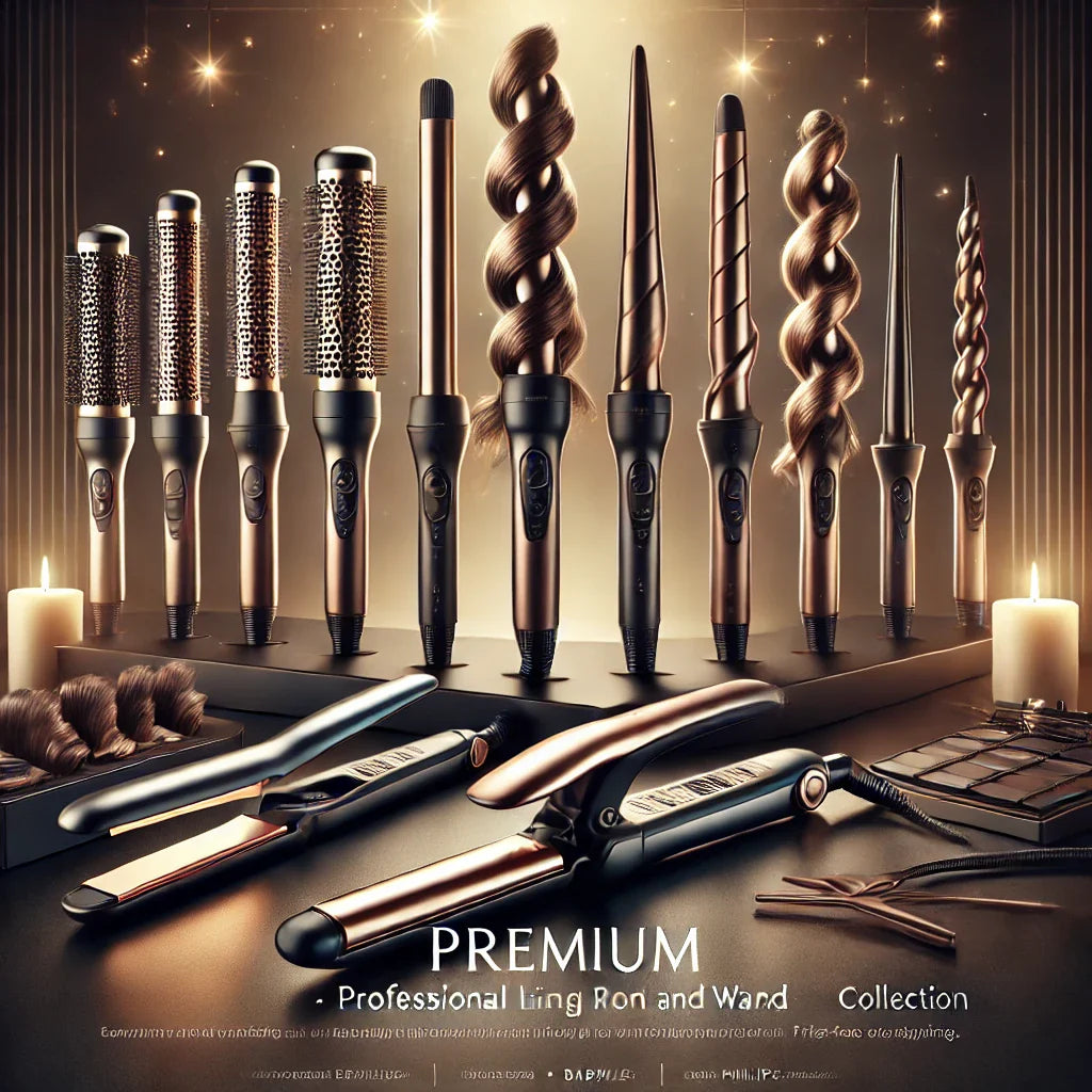 ✨ Professional Curling Irons & Wands – Perfect Curls & Waves ✨