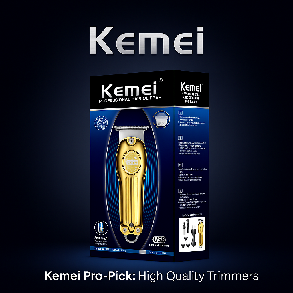 Kemei Value Cuts: High-Quality Clippers for Every Budget