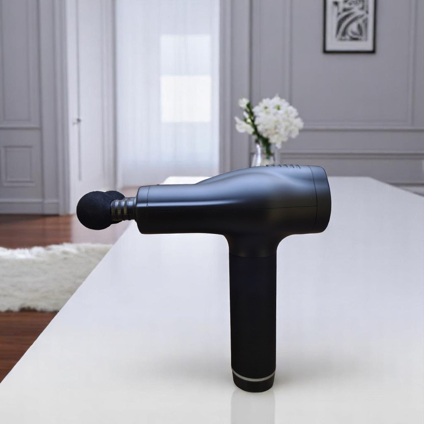 Dual-head massager with multi-directional movement