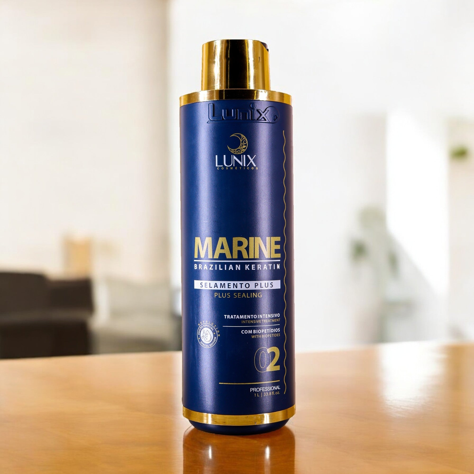 Lunix Marine Brazilian Keratin – Intensive Hair Smoothing & Sealing Treatment