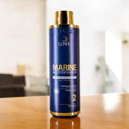Lunix Marine Brazilian Keratin – Intensive Hair Smoothing & Sealing Treatment