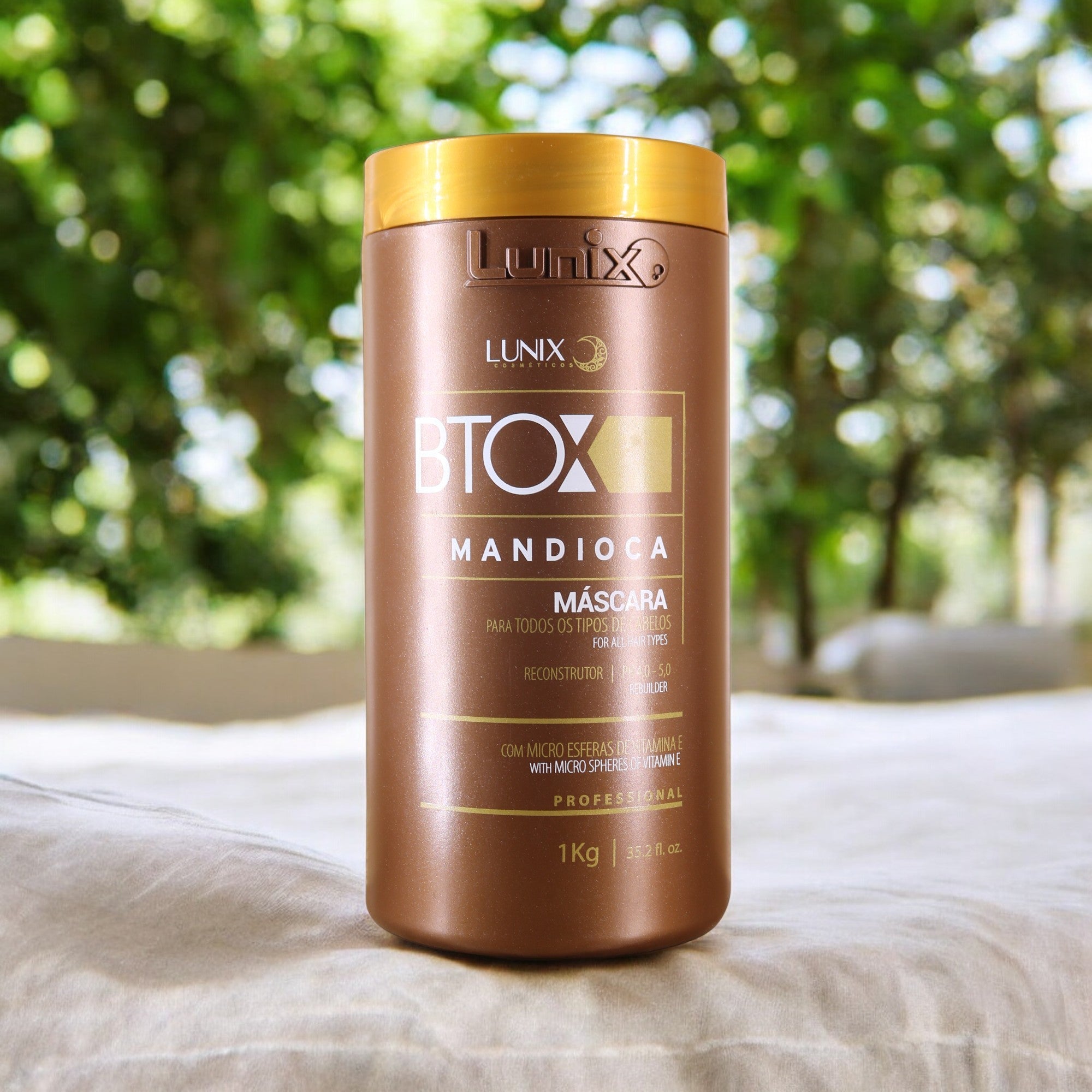 Lunix BTOX Mandioca Hair Mask – Professional Hair Treatment