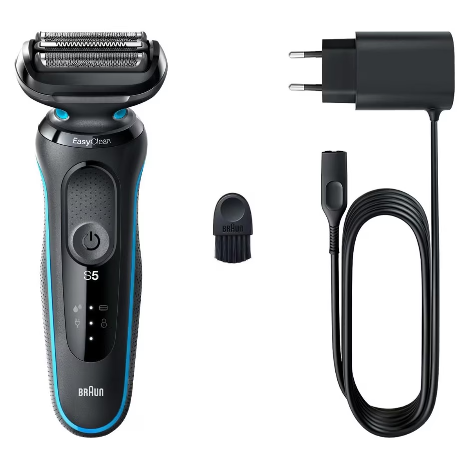 Braun Series 5 51-M1000S Shaver – Wet & Dry Performance