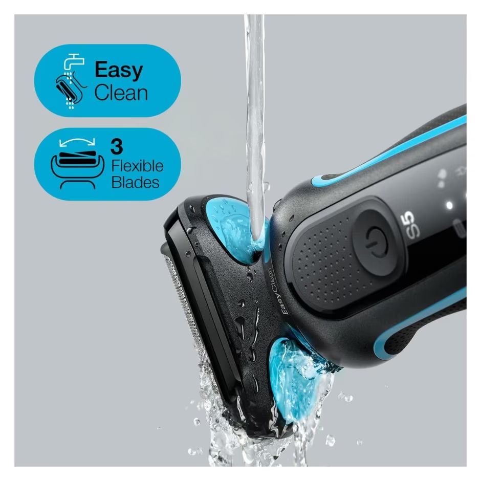 Braun Series 5 51-M1000S Wet & Dry Electric Shaver – Mint (Germany)